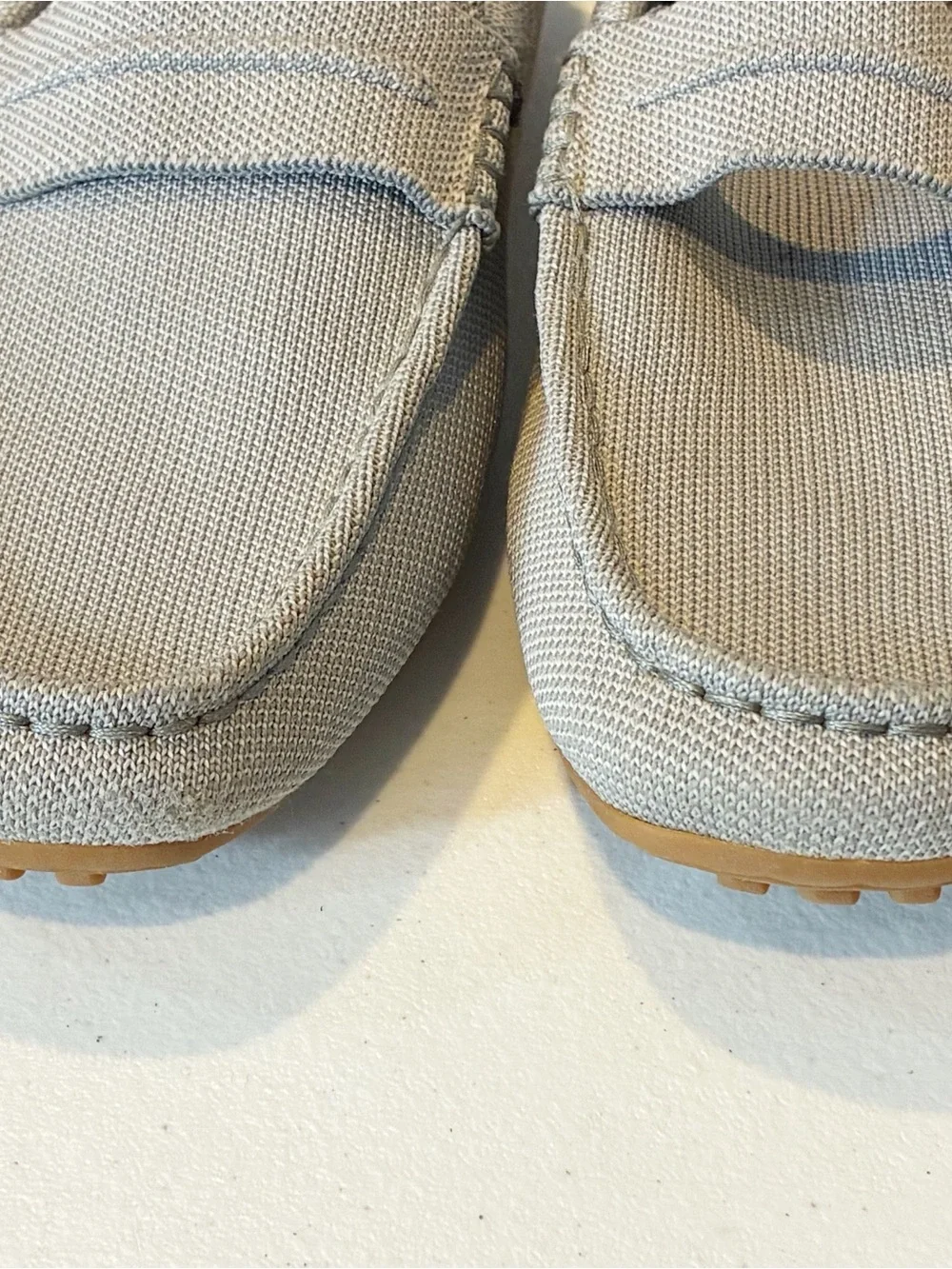 ROTHY'S The Driving Loafer Falcon Gray Knit 10.5